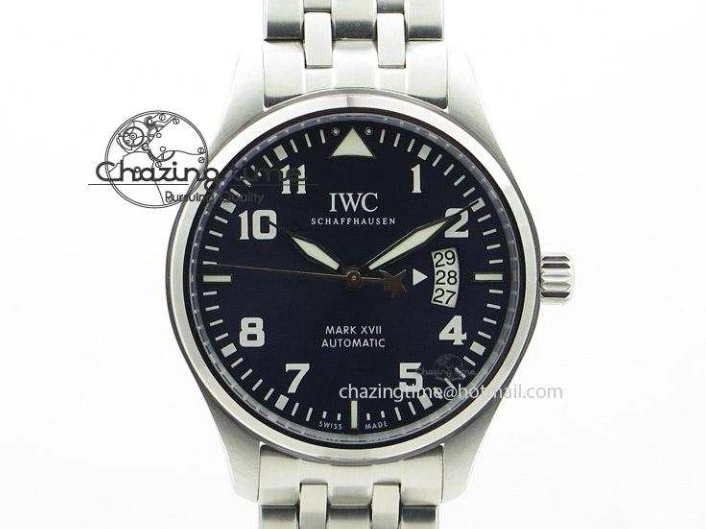 MIROTIME 0228 Portugieser Perpetual Calendar IW503401 V9F 1:1 Best Edition Blue Dial on Black Leather Strap A Contemporary 7114